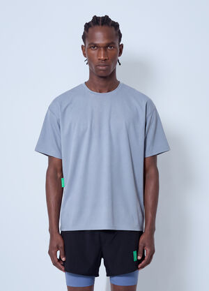 District Vision Quick-Dry Boxy Short Sleeve Tee Grey dtv0164001