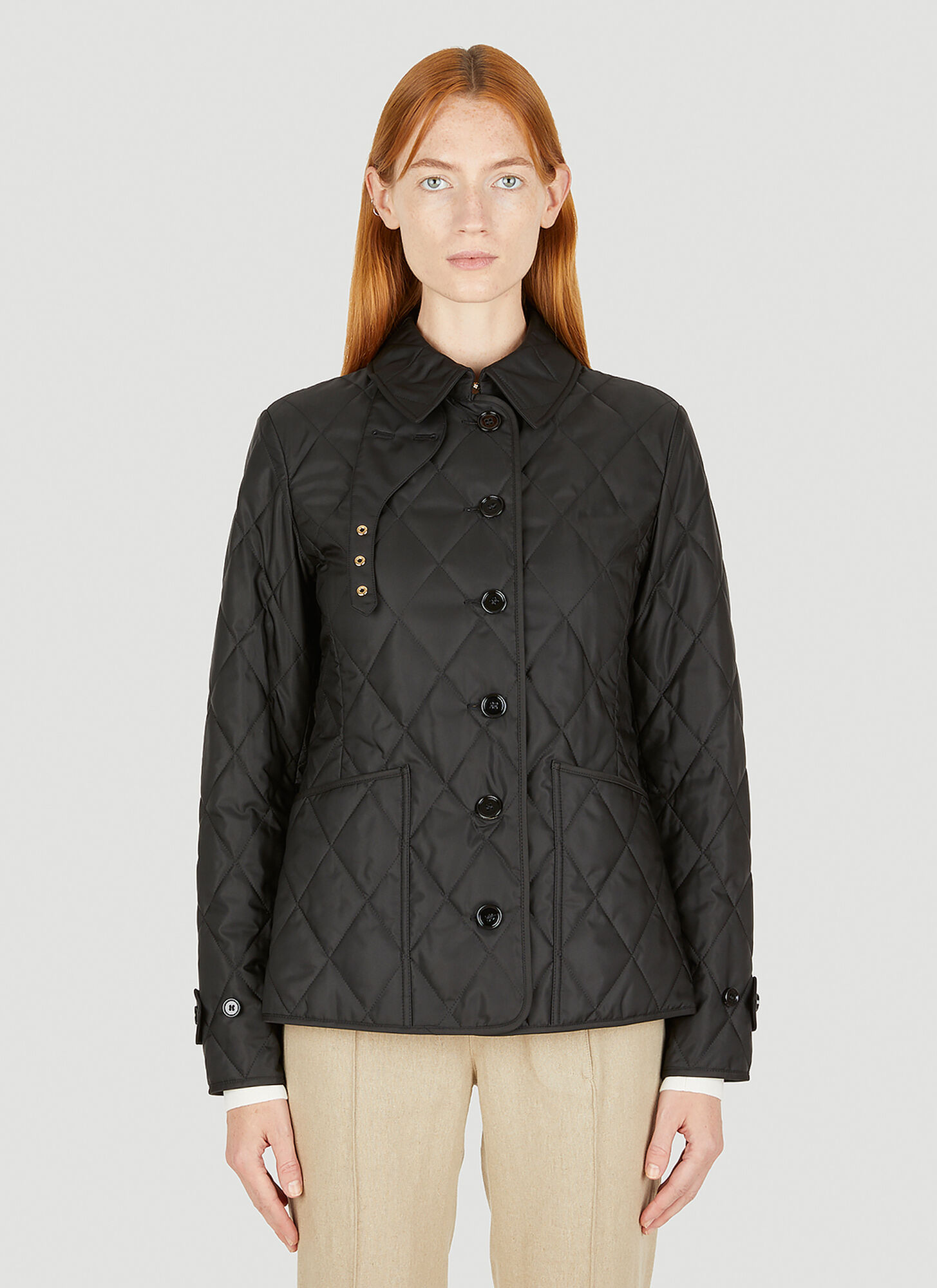 Shop Burberry Fernleigh Quilted Jacket