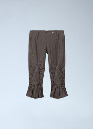 Miss Sixty x KNWLS Cropped Flared Jeans Black msk0263011