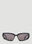 Versace Swift Oval Sunglasses Black lxv0251004