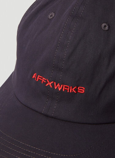 AFFXWRKS Logo Embroidery Baseball Cap Black afx0152028