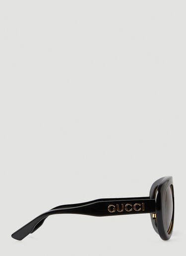 Gucci Navigator Frame Sunglasses Black guc0148012