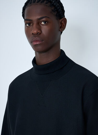 High-Neck Pullover Sweater Comme des Garçons Homme High-Neck Pullover Sweater Black cdh0162008