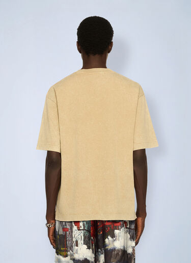 Laundry Skate Logo T-Shirt Off-White Laundry Skate Logo T-Shirt Brown ofw0162063