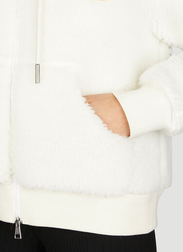 Moncler 毛羊皮连帽运动衫 白色 mon0253035