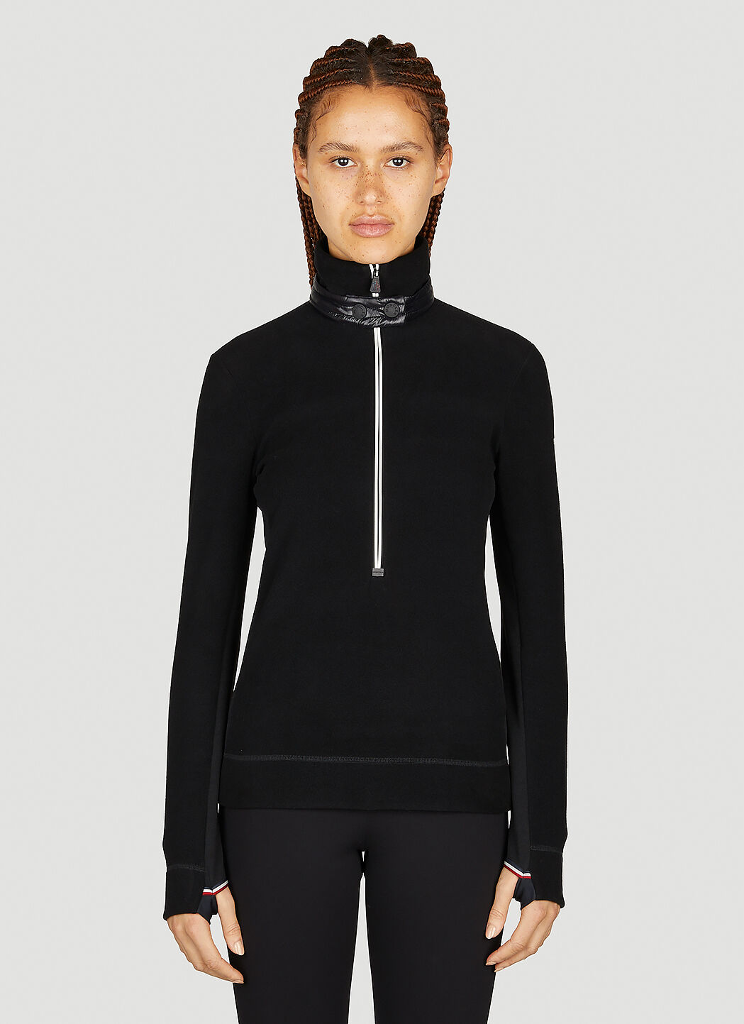 Moncler zip top up sweater