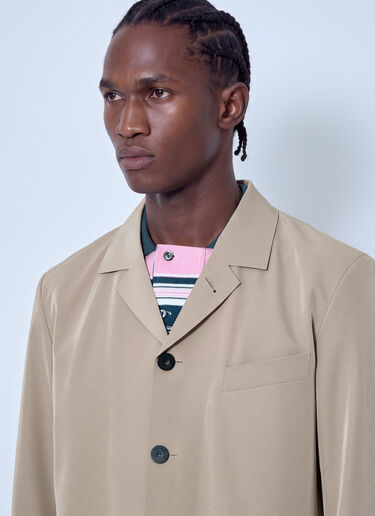Lacoste Runway Technical Stretch Tailored Jacket Beige lac0166008