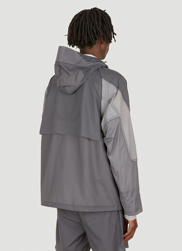 SLAM JAM Transformable Windbreaker Jacket Grey slj0349003