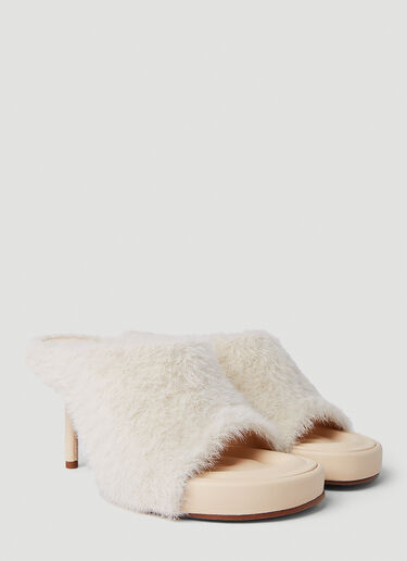 Jacquemus Les Mules Nuvola High Heels White jac0250100