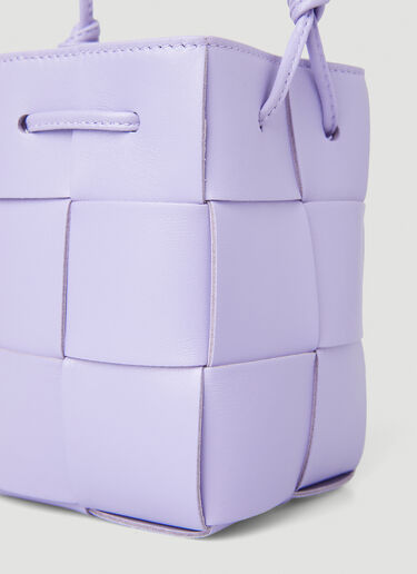 Bottega Veneta Bucket 迷你单肩包 粉紫 bov0249049