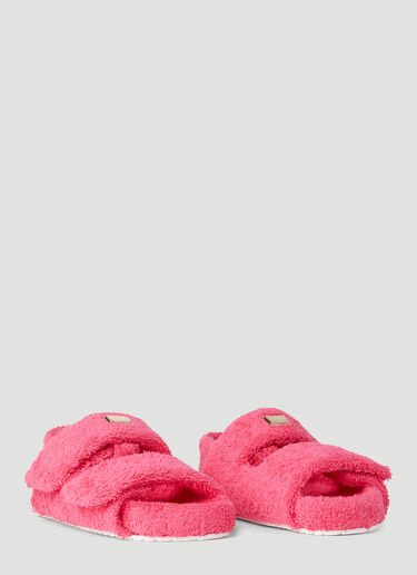 Dolce & Gabbana Terry Sandals Pink dol0251043
