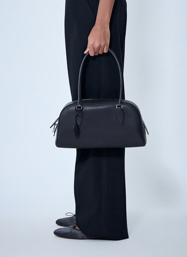 The Row E/W India Shoulder Bag Black row0263027