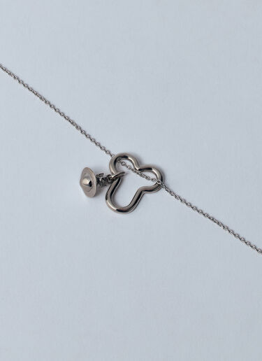 Vivienne Westwood Man. Chuck Pendant Necklace Silver vvw0160019