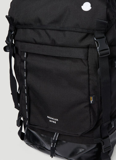 4 Moncler Hyke Small Hiking Backpack Black mhy0151012