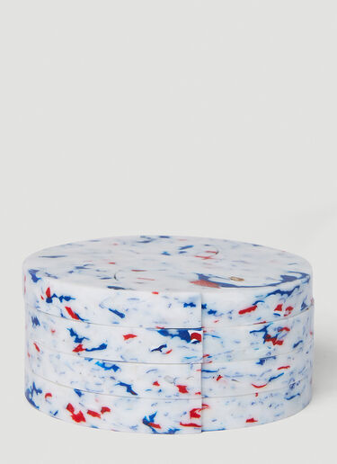 Set of Four Dualism Recycled Coasters Space Available Set of Four Dualism Recycled Coasters White spa0350004