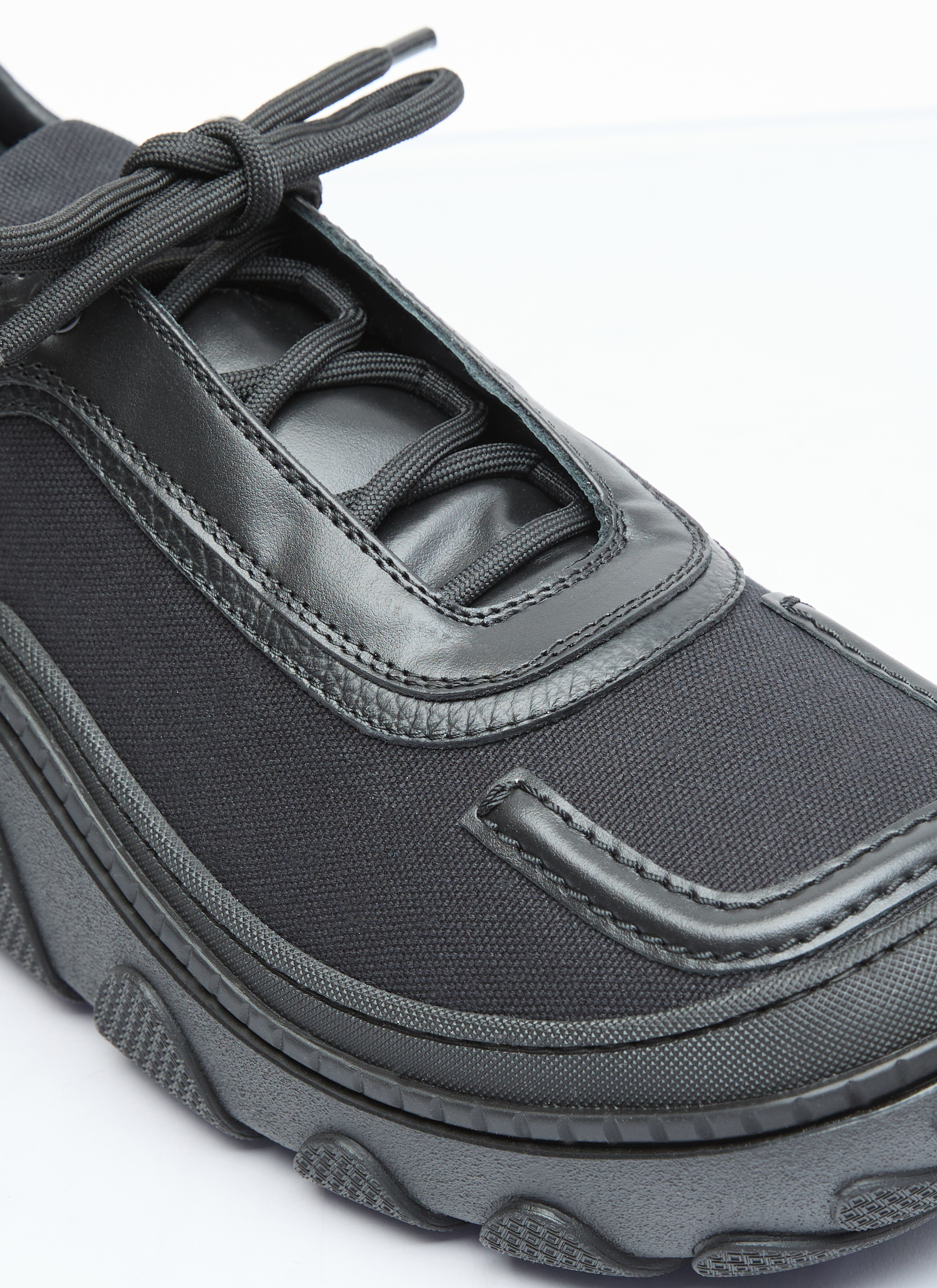 Kiko Kostadinov Men's' Tonkin Canvas Sneakers in Black | LN-CC® Kiko Kostadinov Men's' Tonkin Canvas Sneakers in Black | LN-CC®