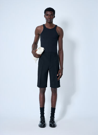Jil Sander ウールショートパンツ  ブラック jil0160004