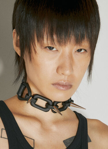 Spike Chain Necklace Innerraum Spike Chain Necklace Black inn0354010