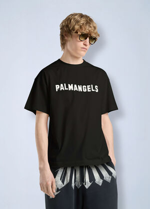 Palm Angels Palm Hills Regular T-Shirt Black pma0166107