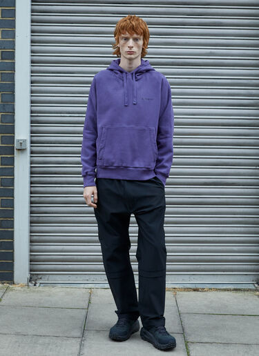 Massimo Osti Studio 徽标连帽运动衫  紫色 mao0158035