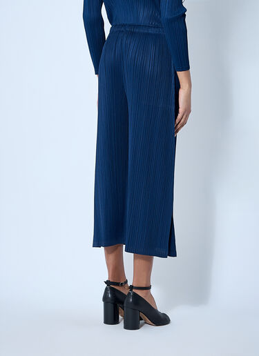 Pleats Please Issey Miyake 褶裥长裤  蓝色 plp0260009