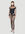 Mugler Cut Out Illusion Bodysuit Black mug0251032