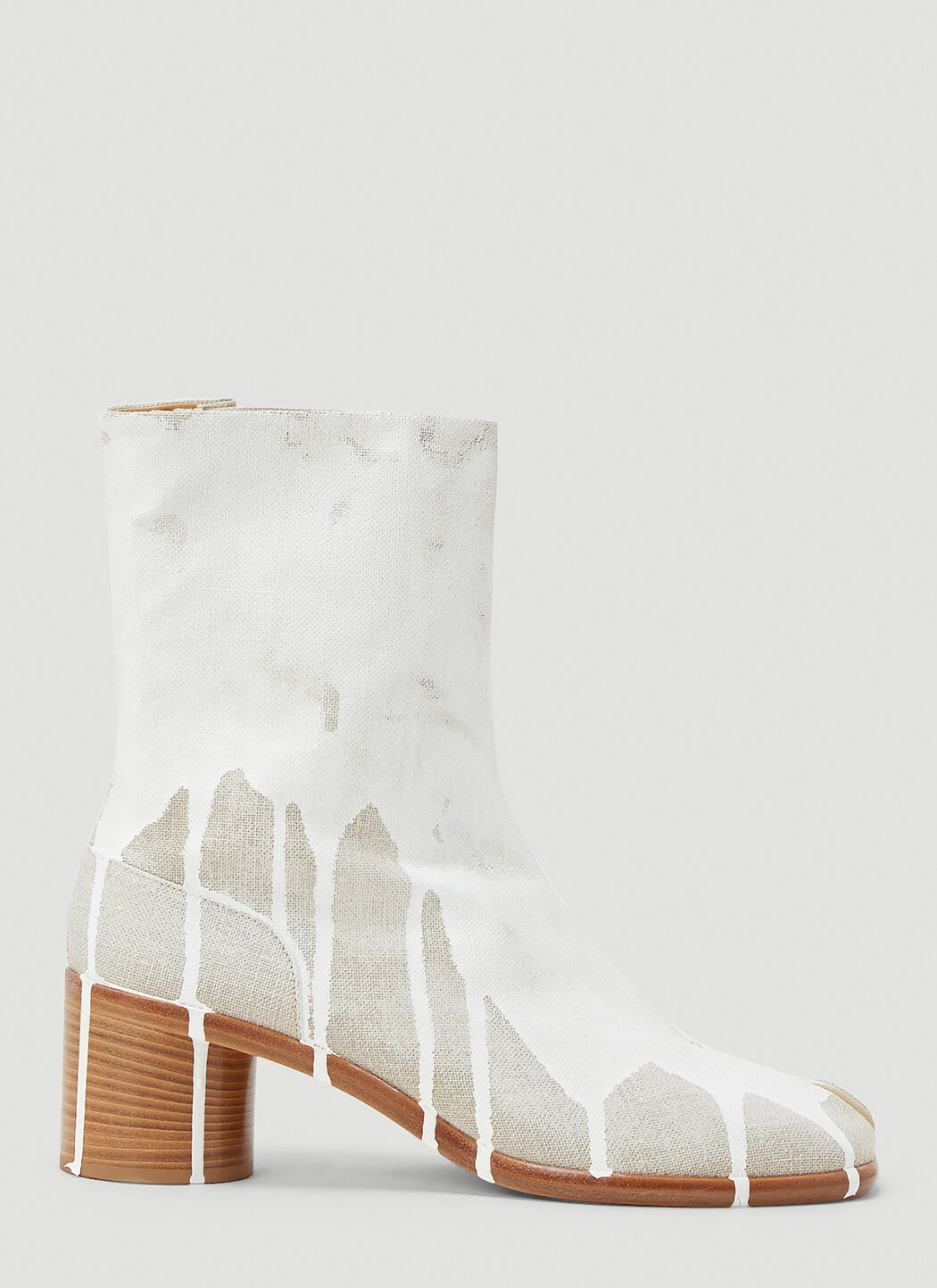 Margiela paint splatter boots outlet