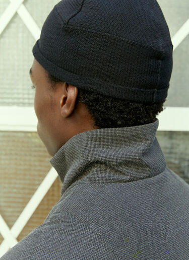 Knit Beanie Hat GR10K Knit Beanie Hat Black grk0155012