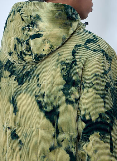 Brain Dead Hooded Corduroy Jacket Olive bra0162007