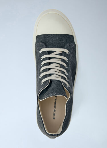LN-CC® - Rick Owens DRKSHDW: Low Sneakers - Grey Rick Owens DRKSHDW Low Sneakers Grey drk0166020