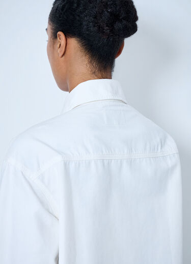 LN-CC® - Carhartt WIP: Georgia Shirt Jacket - White Carhartt WIP Georgia Shirt Jacket White wip0265003