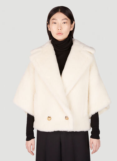 Riga Cape Jacket Max Mara Riga Cape Jacket White max0251008