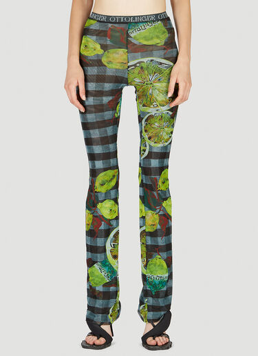 Ottolinger Lemon Mesh Pants Green ott0251002