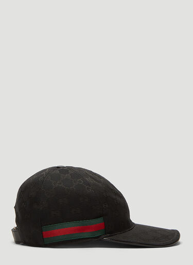 Gucci Original GG Canvas Web Baseball Cap Black guc0135009