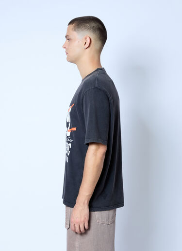 Logo Motif T-Shirt ACMH x Love International Logo Motif T-Shirt Black acl0162004