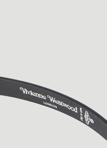 Vivienne Westwood Orb Buckle Belt Black vvw0152046