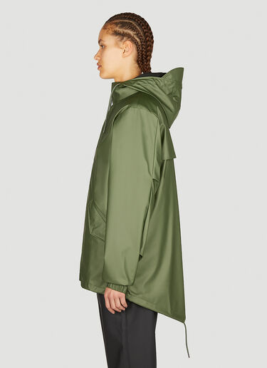 Rains 피시테일 재킷 그린 rai0352006