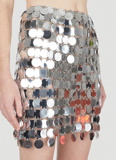 Paco Rabanne Pastilles Skirt Silver pac0247020