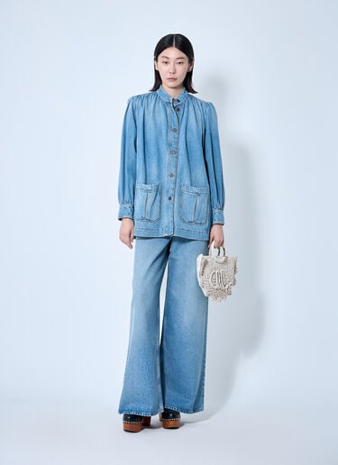Chloé Denim Shirt Blue chl0260006