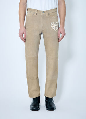 Human Made Suede Pants Beige hmd0159002