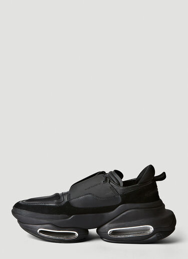 Balmain B-Bold 皮革运动鞋 黑色 bln0153020