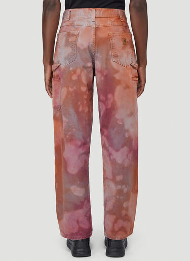 X Carhartt Tie-Dyed Carpenter Pants Stain Shade X Carhartt Tie-Dyed Carpenter Pants Orange stn0342004