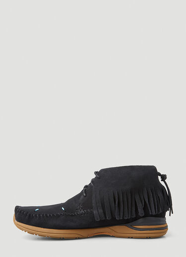 Visvim Shaman Folk Boots Black vis0150039