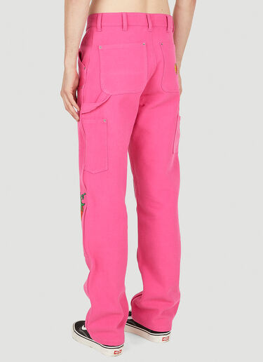 Sky High Farm Workwear Workwear Canvas Pants Pink skh0350015