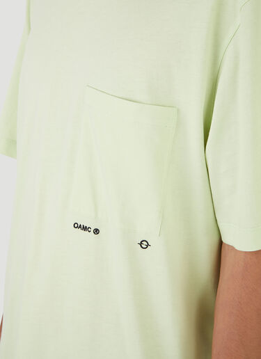 OAMC 로고 티셔츠 옐로우 oam0146008