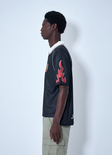Gallery Dept. Embroidered Polo Shirt Black gdp0164009
