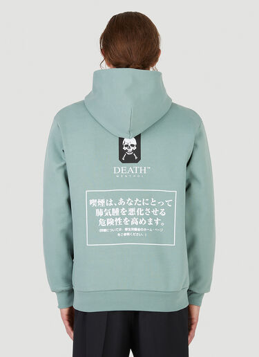 Death Hooded Sweatshirt Death Cigarettes Death Hooded Sweatshirt Green dec0146004