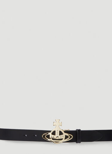 Orb Buckle Belt Vivienne Westwood Orb Buckle Belt Black vvw0351002