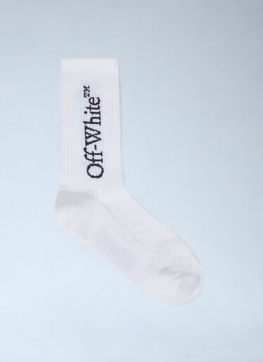 Off-White Quote Socks White ofw0160099