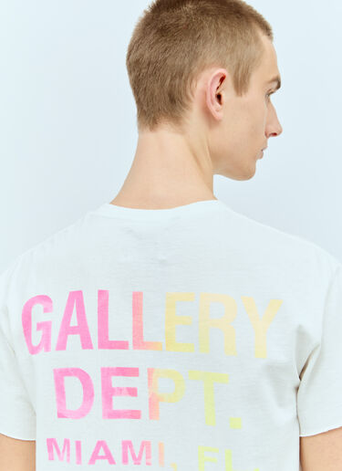 Gallery Dept. 보드워크 티셔츠 화이트 gdp0153021